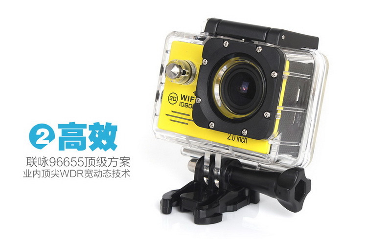 聯詠96650 SJ7000 1080P高清運動攝像機，讓你的每一幀都精彩